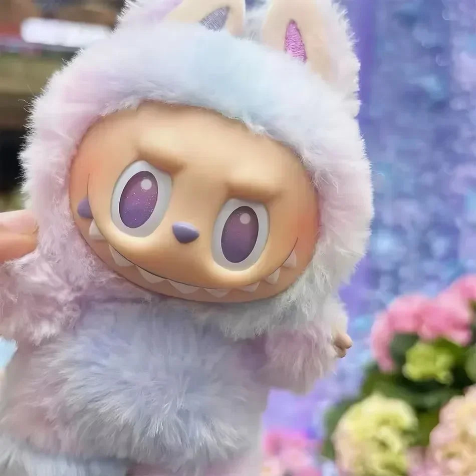 Cute Labubu BIG Into Energy Monster Keychain